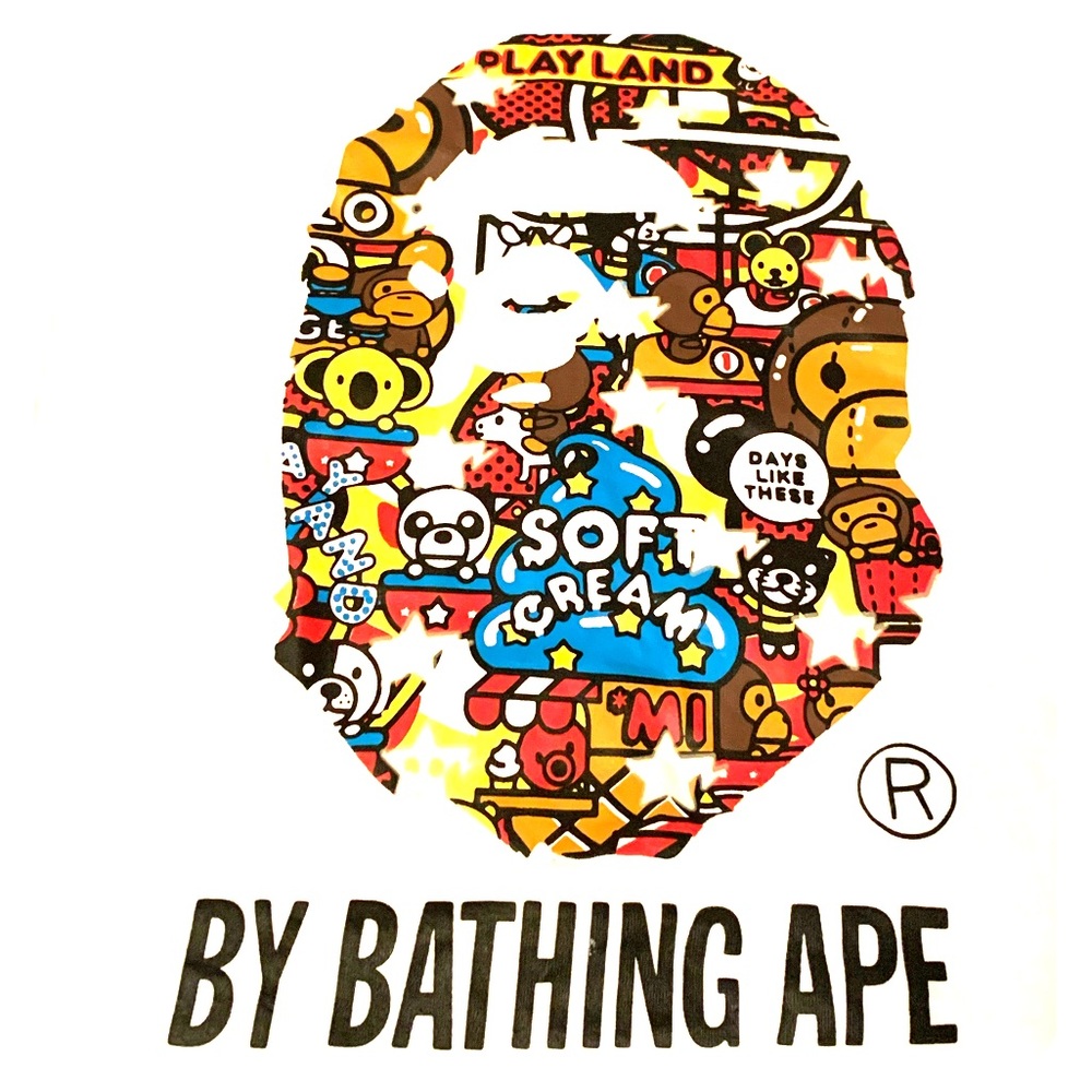 BAPE -Days like these Tee (glows in dark)